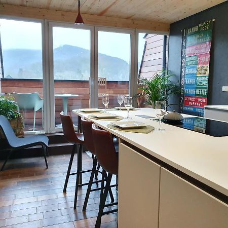 Appartement Vue sur Meuse à Profondeville Extérieur photo