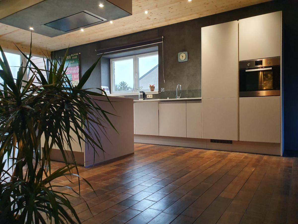 Appartement Vue sur Meuse à Profondeville Extérieur photo
