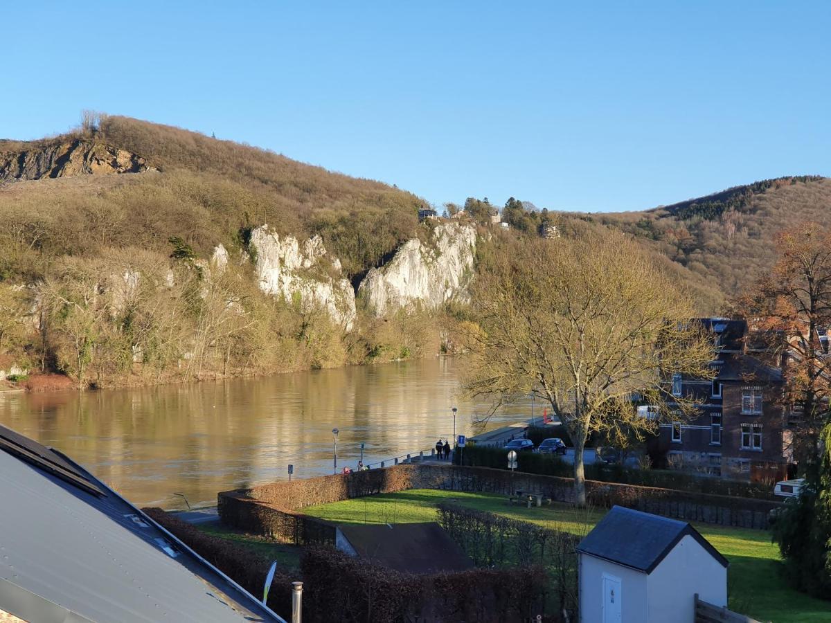 Appartement Vue sur Meuse à Profondeville Extérieur photo